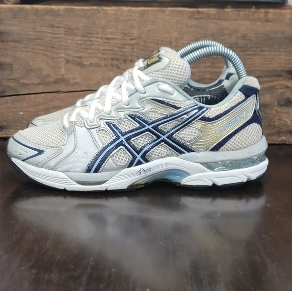 Asics Gel 3000 'White/Silver/Indigo Blue' Wmns 7 - Picture 2 of 9